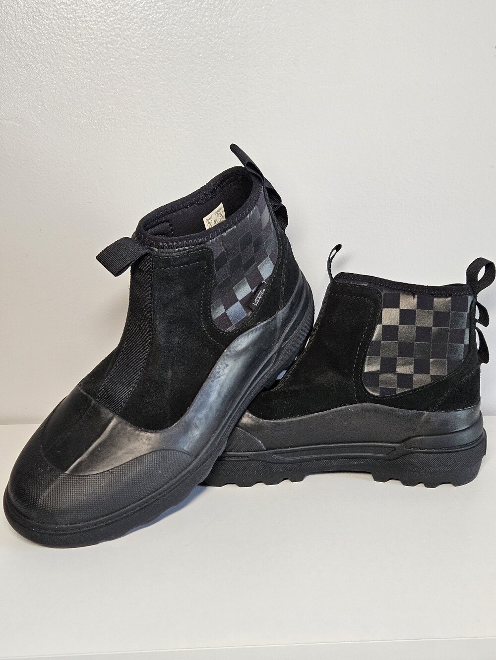 Vans Suede & Rubber Colfax Boots, Black, Unisex Women's 8, Men's 6.5